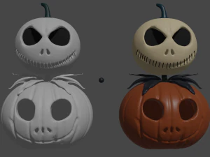 The pumpkin king 3D Print Model