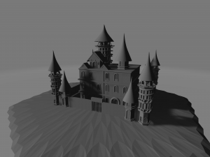 Castle 3D Model