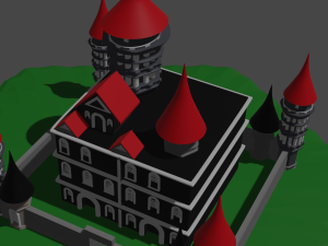 Castle 3D Model