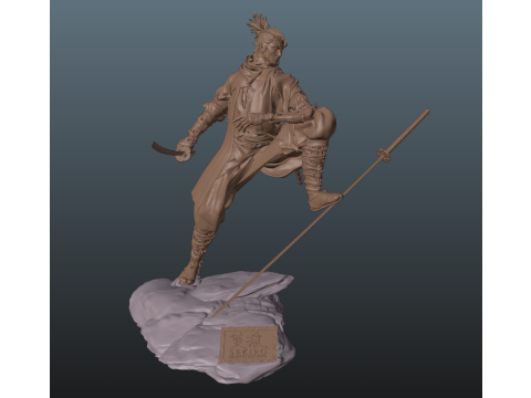 Sekiro Sekiro Shadows Die Twice V2 or three or 4 or a thousand 3D प्रिंट मॉडल