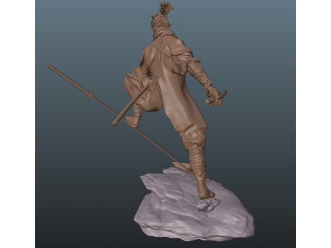 Sekiro Sekiro Shadows Die Twice V2 or three or 4 or a thousand 3D प्रिंट मॉडल