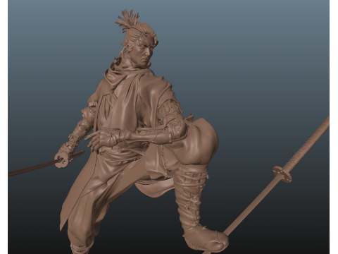 Sekiro Sekiro Shadows Die Twice V2 or three or 4 or a thousand 3D प्रिंट मॉडल
