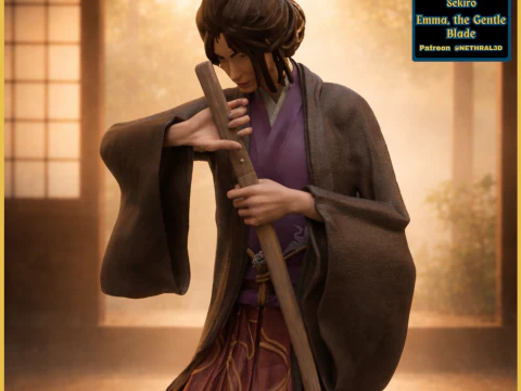 Sekiro Emma the Gentle Blade 3D Print Model