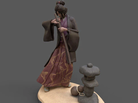 Sekiro Emma the Gentle Blade 3D Print Model