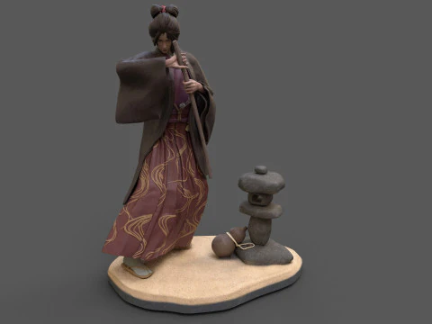 Sekiro Emma the Gentle Blade 3D Print Model