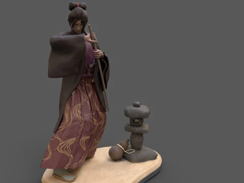 Sekiro Emma the Gentle Blade 3D Print Model