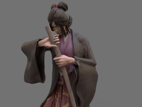 Sekiro Emma the Gentle Blade 3D Print Model