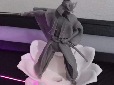 Sekiro Isshin the Sword Saint V3 Fully updated model 3D 打印模型