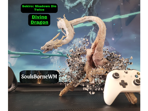 Sekiro Divine Dragon 3Dプリントモデル