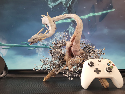 Sekiro Divine Dragon 3D प्रिंट मॉडल