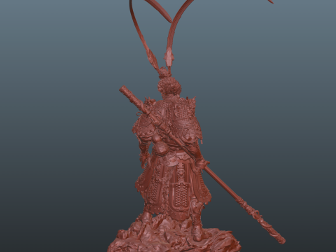 Black Myth Wukong Bonus Wukong Mug 3D प्रिंट मॉडल