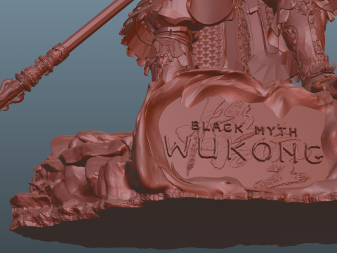 Black Myth Wukong Bonus Wukong Mug 3D प्रिंट मॉडल