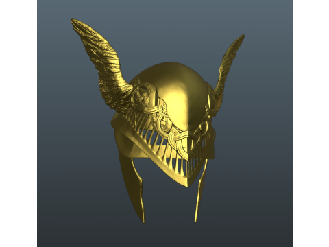 Malenia Helmet with Prosthetic and Katana 3D Baskı Modeli