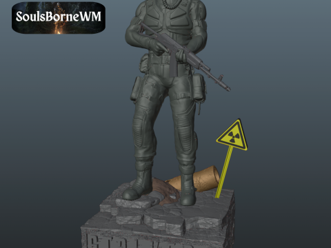 Stalker 2 3D Print Model