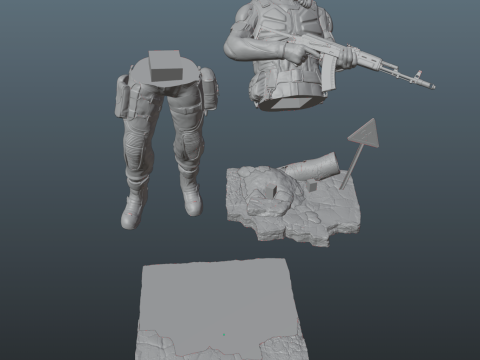 Stalker 2 Modelo de Impressão 3D