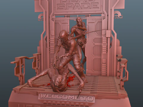 Dead Space Welcome to Ishimura 3D Print Model