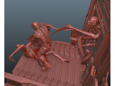 Dead Space Welcome to Ishimura 3D प्रिंट मॉडल