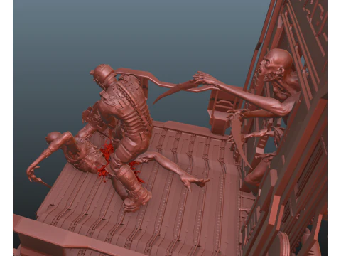 Dead Space Welcome to Ishimura 3D Print Model