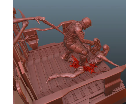 Dead Space Welcome to Ishimura 3D Print Model