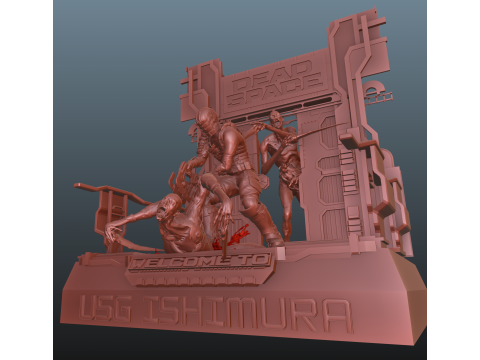 Dead Space Welcome to Ishimura 3D प्रिंट मॉडल