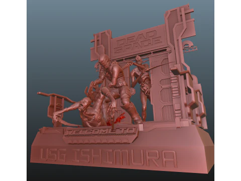 Dead Space Welcome to Ishimura 3D Print Model