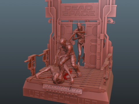 Dead Space Welcome to Ishimura 3D प्रिंट मॉडल