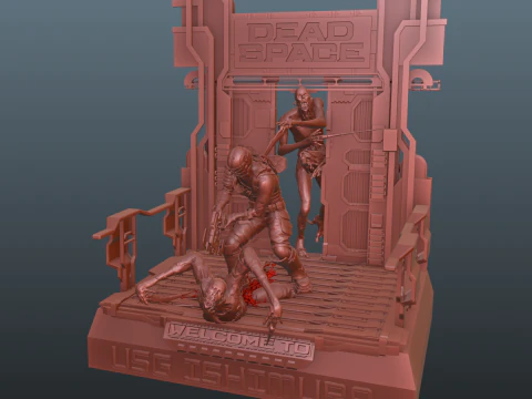 Dead Space Welcome to Ishimura 3D Print Model