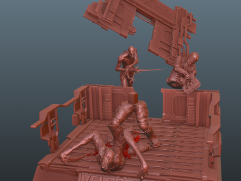 Dead Space Welcome to Ishimura 3D प्रिंट मॉडल