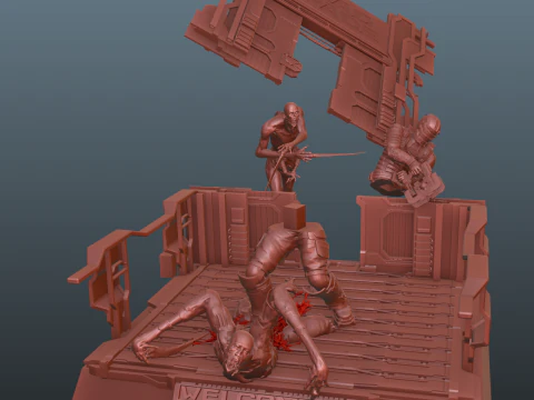 Dead Space Welcome to Ishimura 3D Print Model
