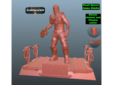 &Ouml;l&uuml; Uzay Pozu 1 3D Baskı Modeli