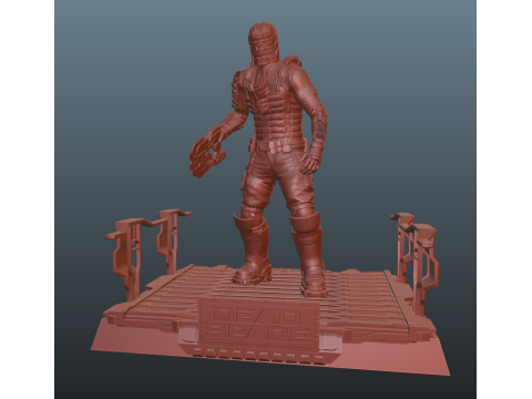 Dead Space Pose 1 3Dプリントモデル