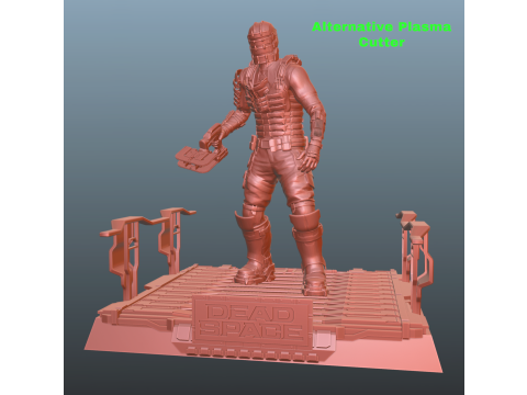 Dead Space Pose 1 3Dプリントモデル