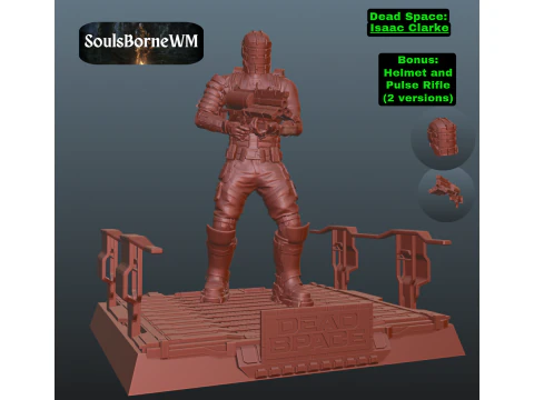 &Ouml;l&uuml; Uzay Pozu 2 3D Baskı Modeli