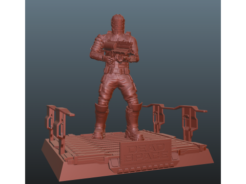 Dead Space Pose 2 3Dプリントモデル