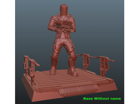 Dead Space Pose 2 3Dプリントモデル