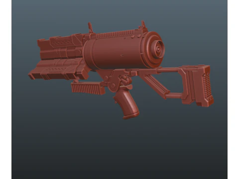 Dead Space Pose 2 3D Print Model