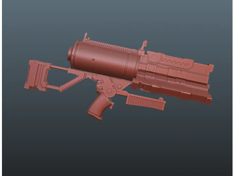 Dead Space Pose 2 3D Print Model