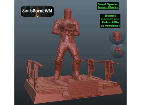Dead Space 4 Poses bundle 3D Принт Модель