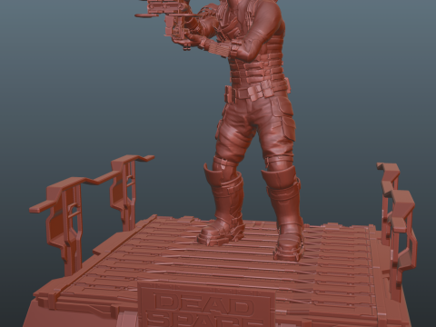 Dead Space 4 Poses bundle 3D Принт Модель