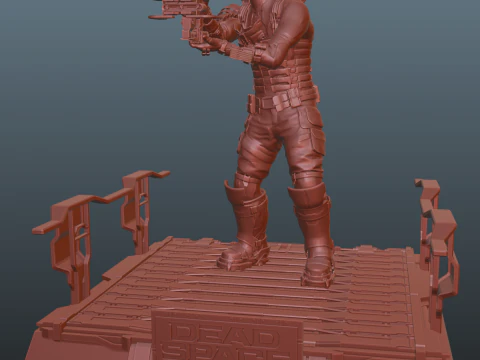 Dead Space 4 Poses bundle 3D Print Model