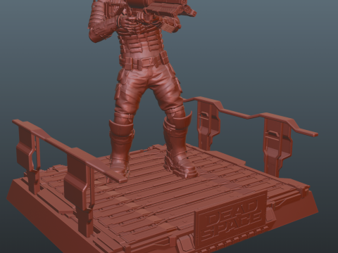 Dead Space 4 Poses bundle 3D Принт Модель