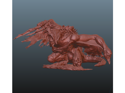 Bayle vs Igon STL Elden Ring 3Dプリントモデル