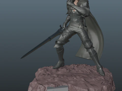 Clive Rosfield Final Fantasy 16 3D Print Model
