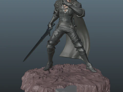Clive Rosfield Final Fantasy 16 3D Print Model