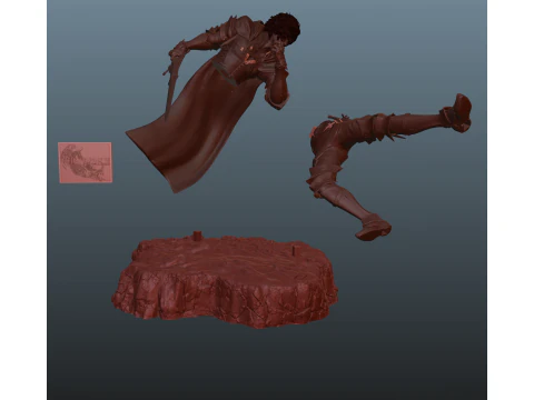 Clive Rosfield Final Fantasy 16 3D Print Model