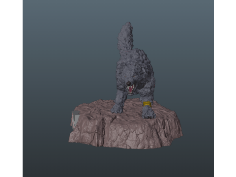 Final Fantasy 16 Torgal 3Dプリントモデル
