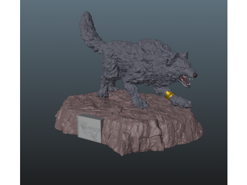 Final Fantasy XVI Clive and Torgal Bundle 3D Print Model