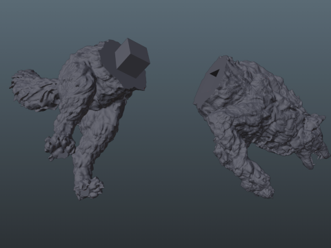 Final Fantasy XVI Clive and Torgal Bundle 3D Print Model