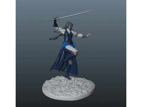 Final Fantasy 16 Jill Warrick 3D Print Model