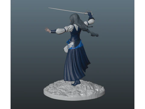 Final Fantasy 16 Jill Warrick 3D Print Model